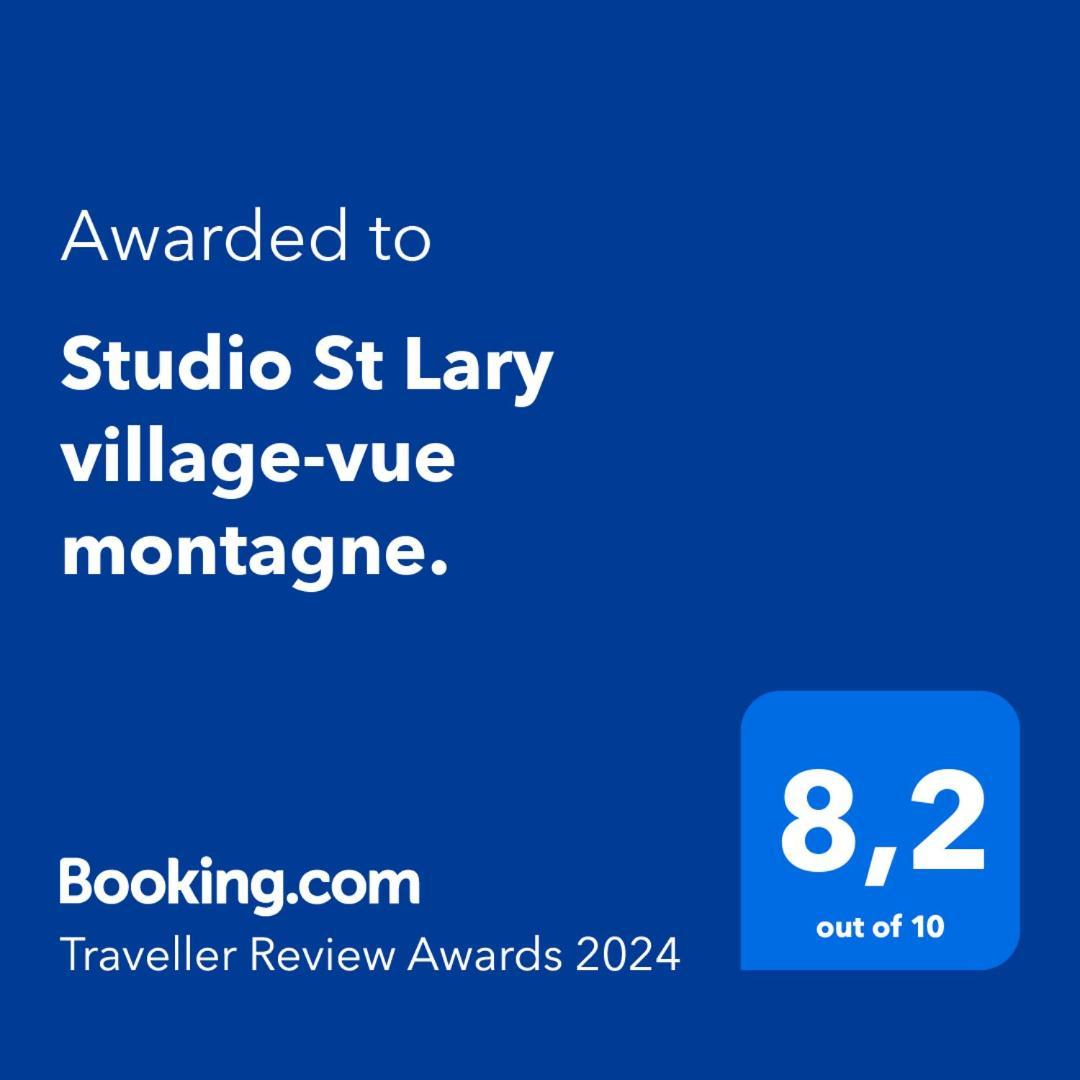 Studio St Lary Village-Vue Montagne. แซ็งต์-ลารีย์-ซูว์ลอง ภายนอก รูปภาพ